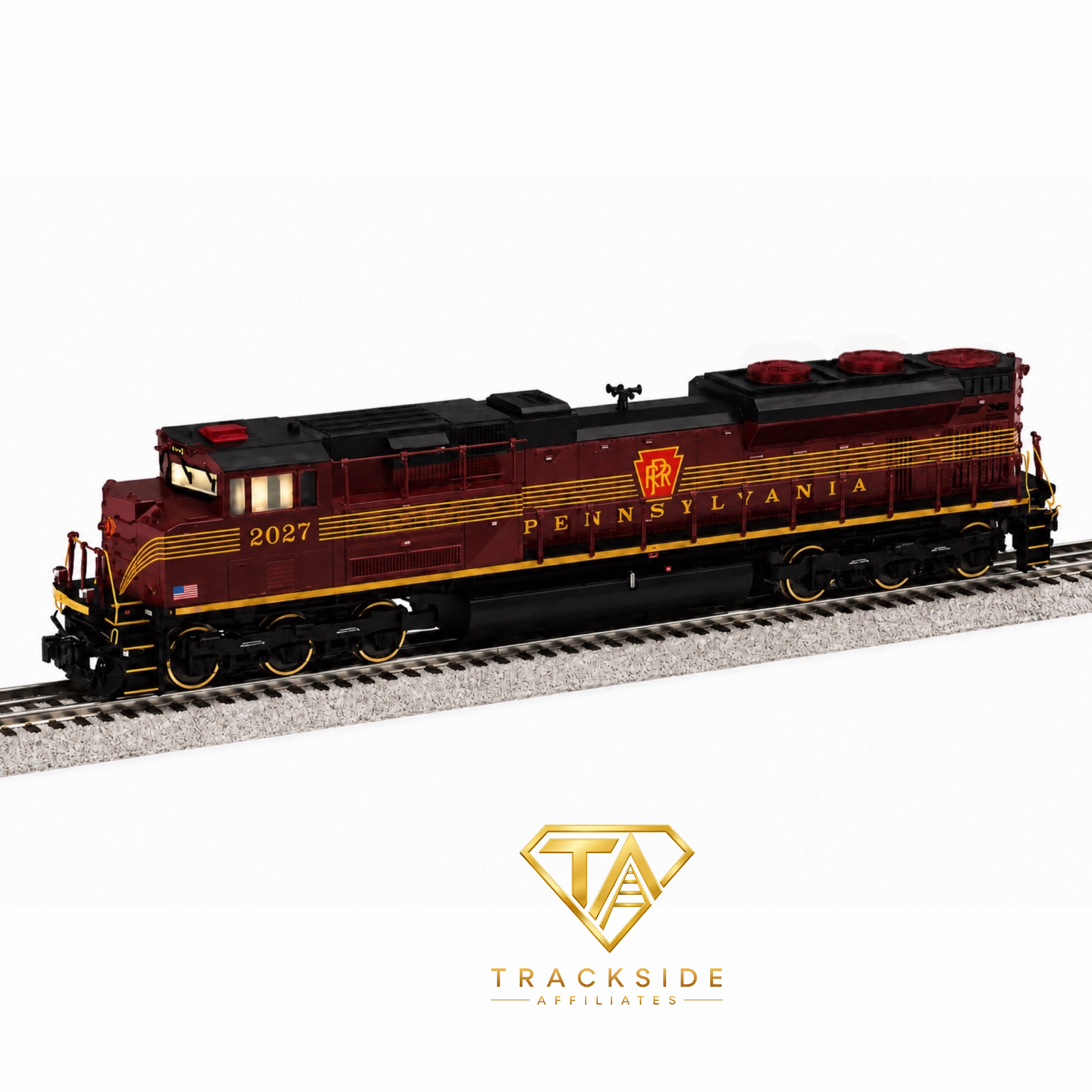Thomas & His Trains Exclusive Pennsylvania Railroad SD70ACe #2027 | Collector Preferred BTO | O Scale