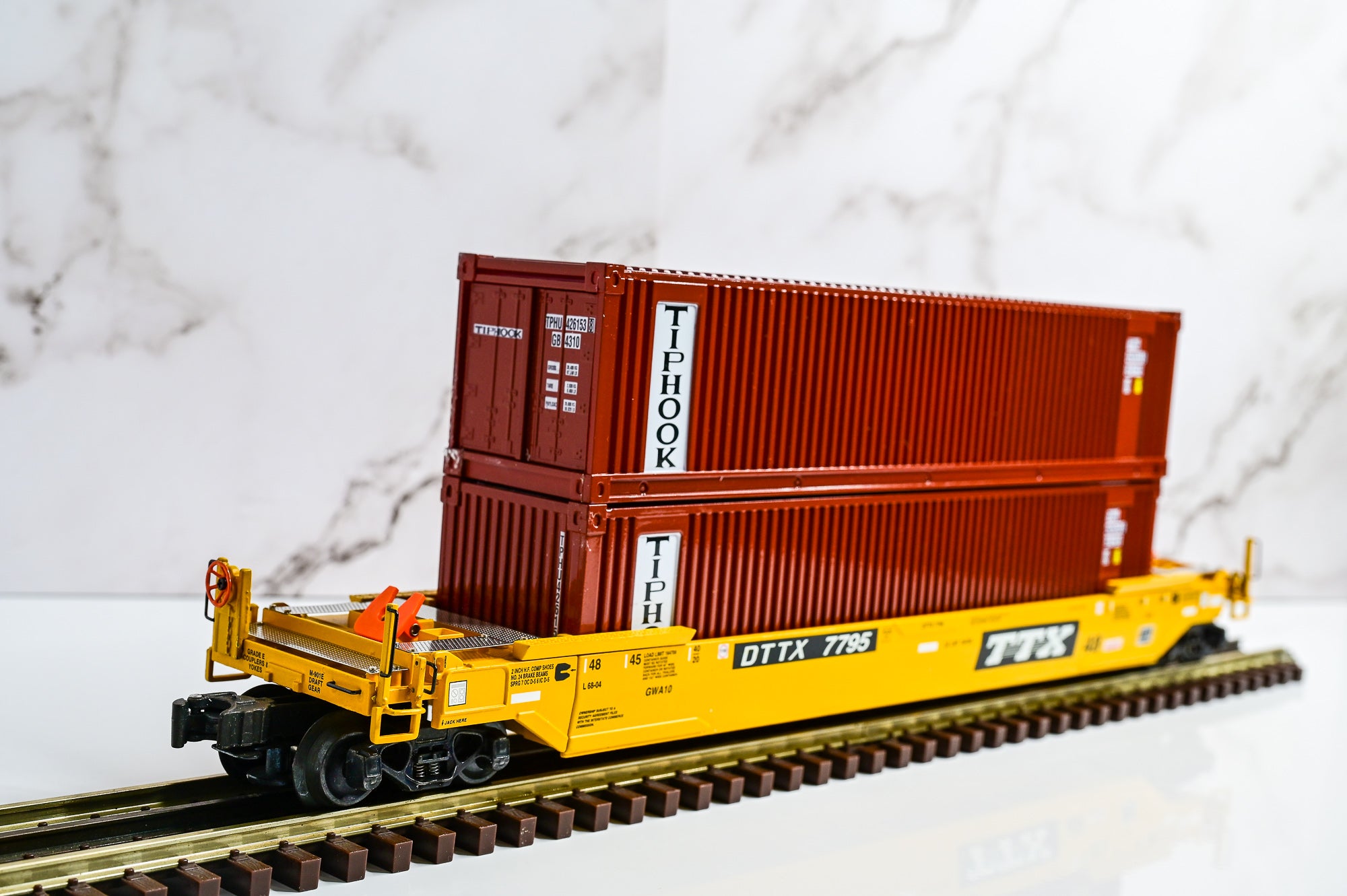 K-Line TTX Gunderson All-Purpose Husky-Stack DTTX | Premier | O Scale