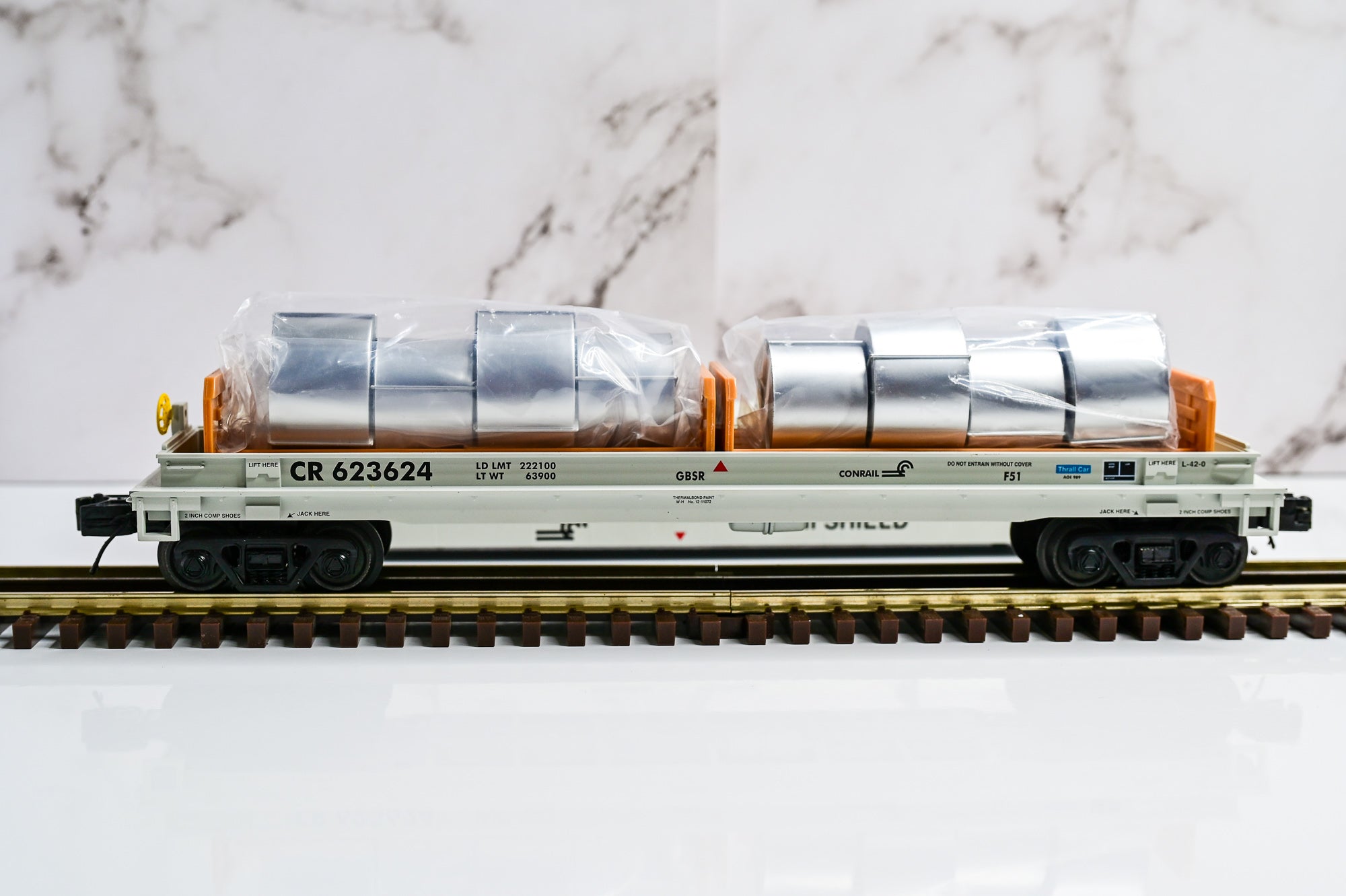 Lionel Conrail Coil Car #623624 | Standard O | O Scale