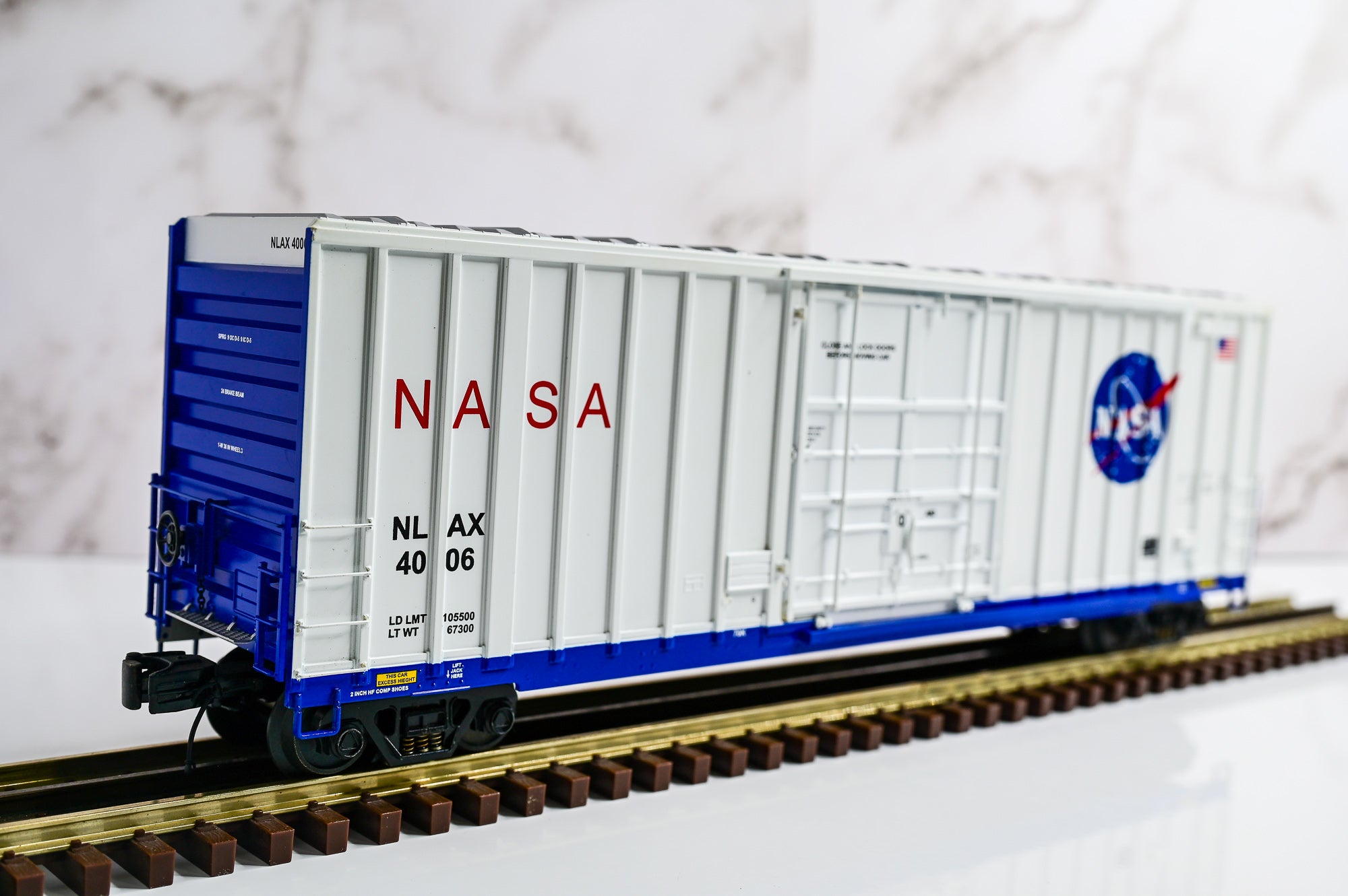 MTH NASA 50’ High Cube Box Car #4006 | Premier | O Scale