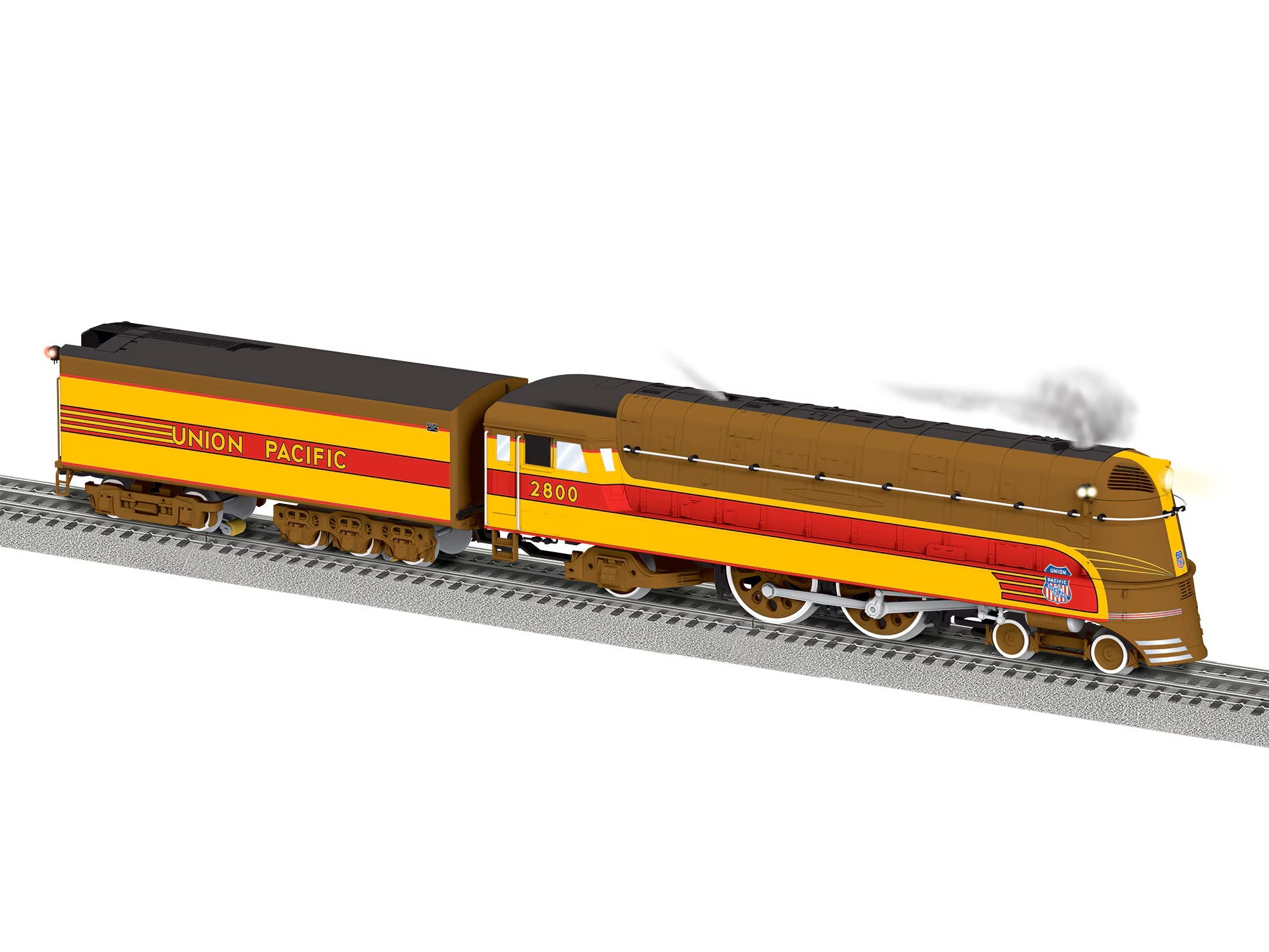Lionel Union Pacific 4-4-2 Steam Locomotive Hotdog #2800 | Legacy | O Scale