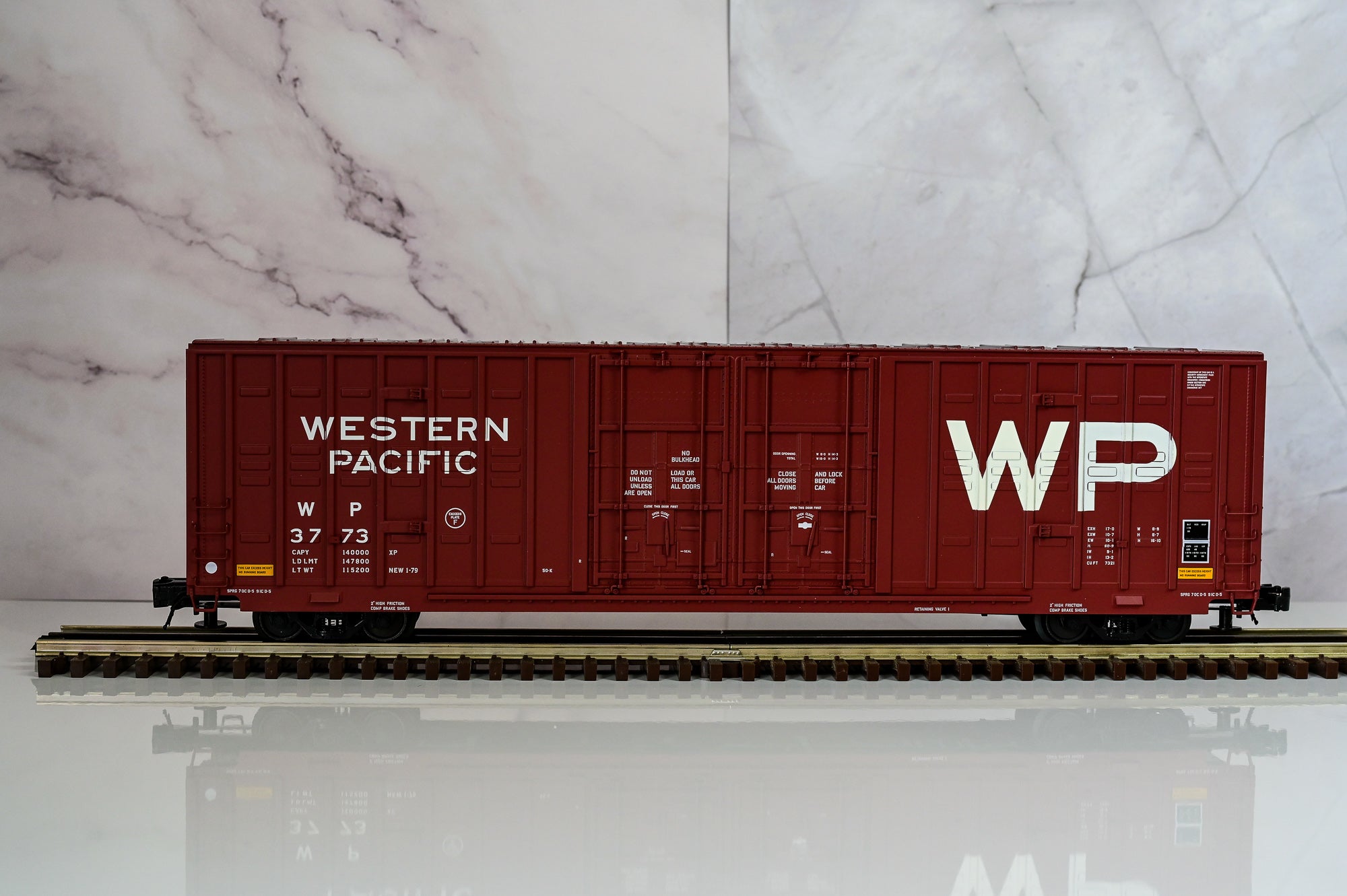 Atlas Western Pacific Berwick 60’ Boxcar #3773 | Premier | O Scale
