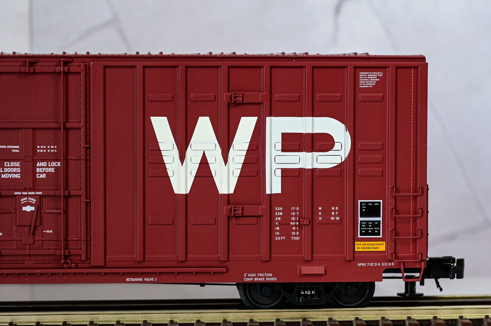 Atlas Western Pacific Berwick 60’ Boxcar #3773 | Premier | O Scale