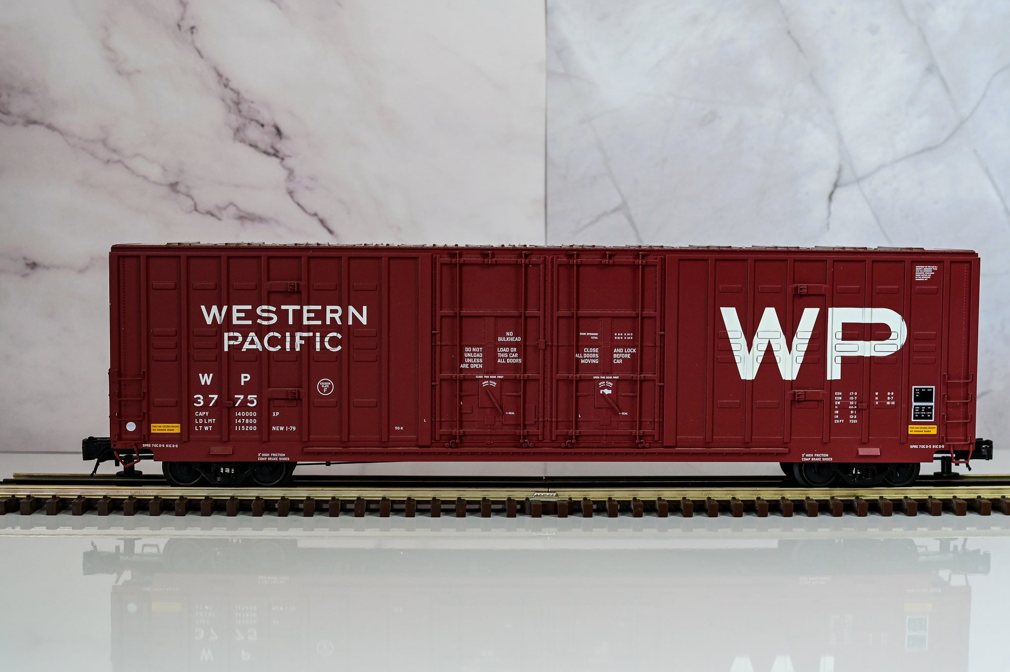 Atlas Western Pacific Berwick 60’ Boxcar #3775 | Premier | O Scale