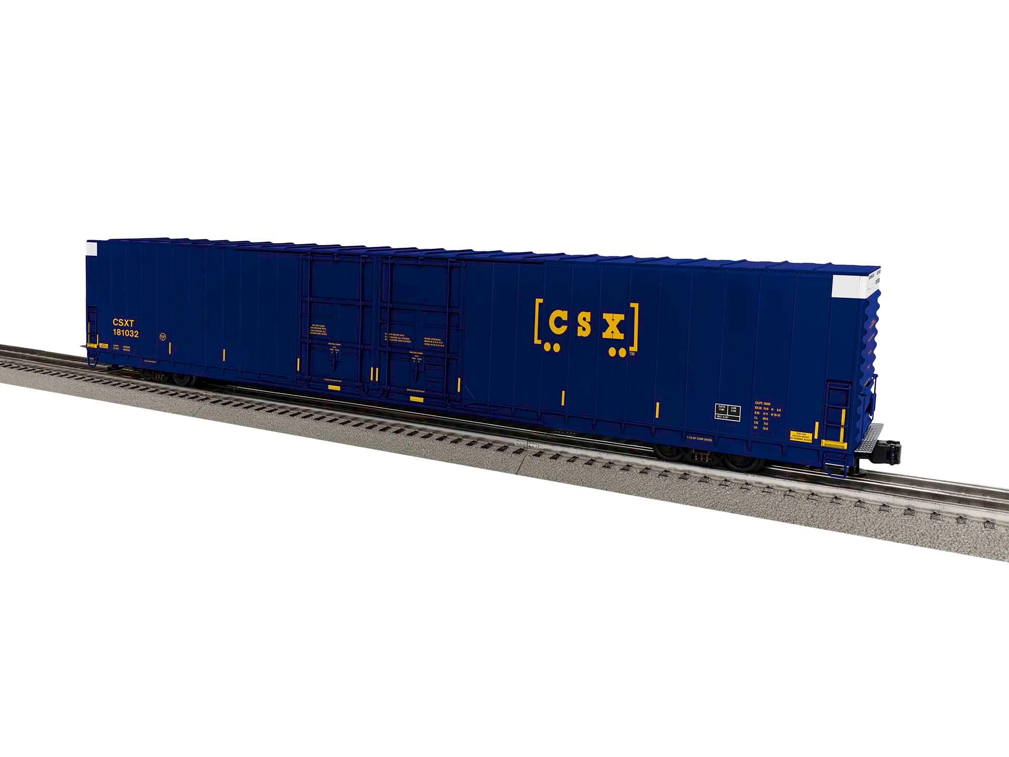 Lionel CSX 86' Boxcar 181056 | O Scale