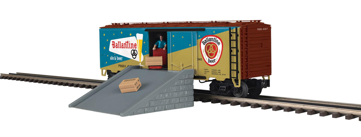 MTH Ballantine Beer Operating Reefer Car alternate view