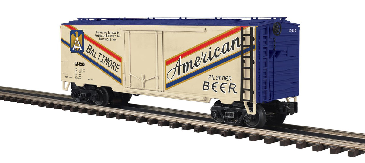 MTH American Pilsner Operating Reefer Car