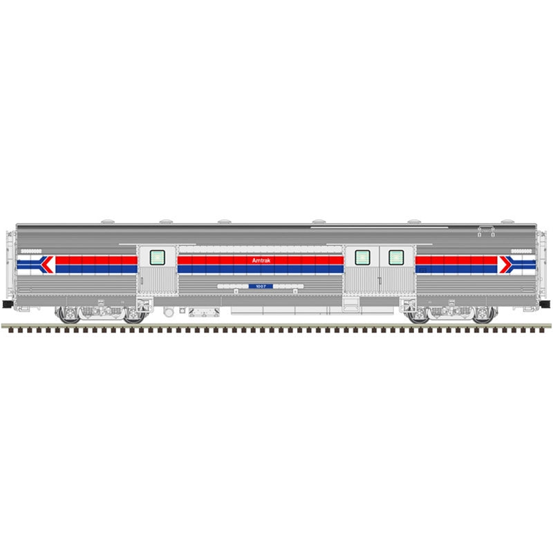 Atlas Amtrak California Zephyr 4 Car Set A | O Scale 3 Rail
