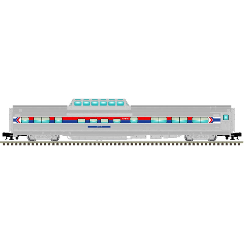 Atlas Amtrak California Zephyr 4 Car Set A | O Scale 3 Rail