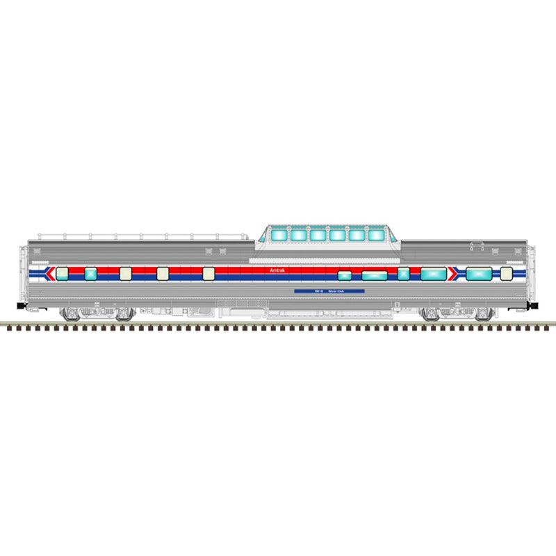 Atlas Amtrak California Zephyr 4 Car Set B | O Scale 3 Rail