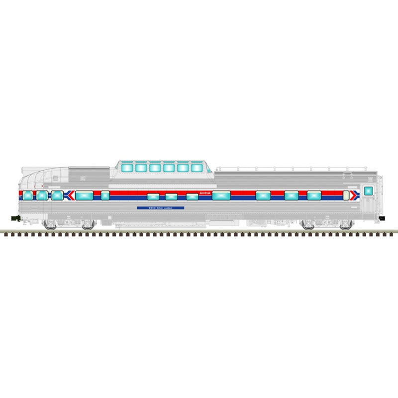 Atlas Amtrak California Zephyr 4 Car Set C | O Scale 3 Rail