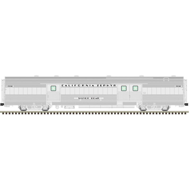 Atlas California Zephyr 1950s 4 Car Set A | O Scale 3 Rail