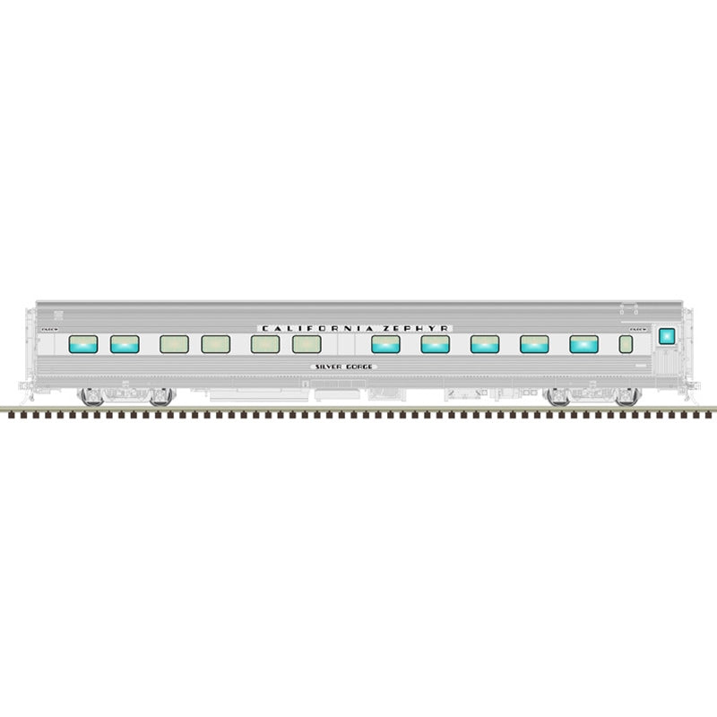 Atlas California Zephyr 1950s 4 Car Set C | O Scale 3 Rail