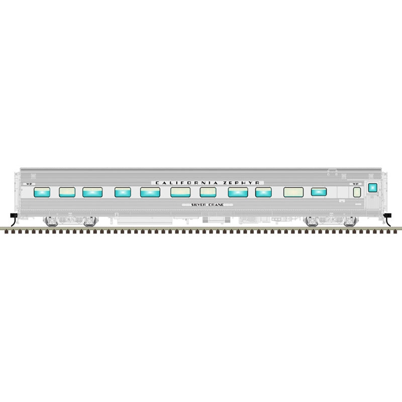Atlas California Zephyr 1950s 4 Car Set C | O Scale 3 Rail