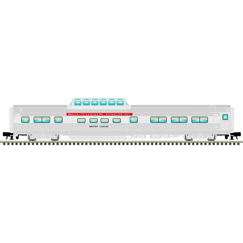 Atlas Southern Pacific Silver Lariat #4718 Dome Chair Car | O Scale 3 Rail