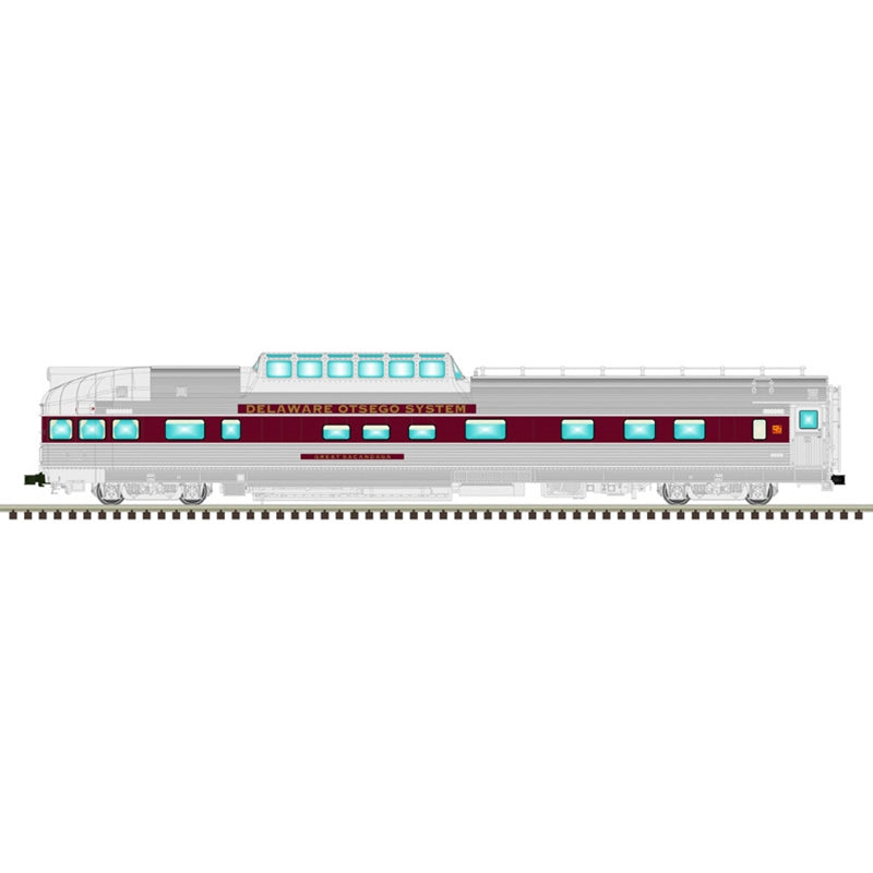 Atlas Delaware Otsego Great Sacandaga #505 Dome Observation | O Scale 3 Rail